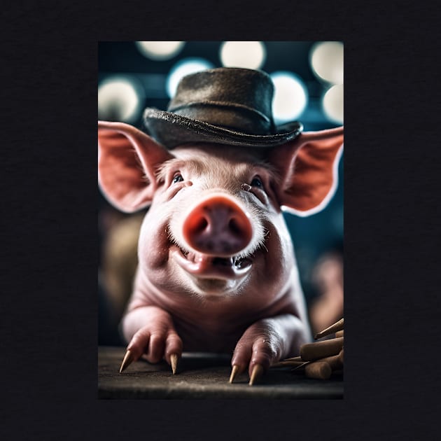 Funny pig by helintonandruw